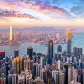 Hong Kong City Skyline and Architectural Landscape

