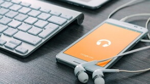 Google phone playing music