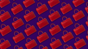 Fashionable background with a texture of women's accessories