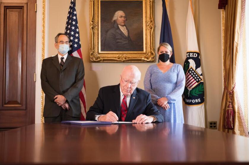Leahy introduced the PTAB Reform Act