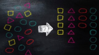 drawing geometry to categorize on chalkboard,  categorizing geom