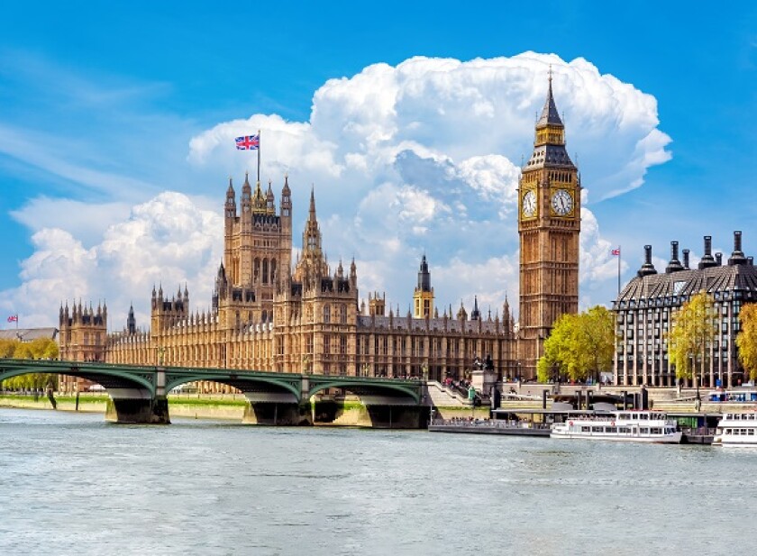 Big Ben and Houses of Parliament, London, UK