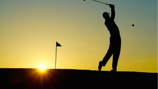 golf man