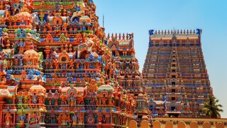 Temple of Sri Ranganathaswamy in Trichy.