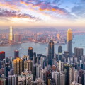 Hong Kong City Skyline and Architectural Landscape..