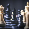 strategic decision and strategic move concept with chess